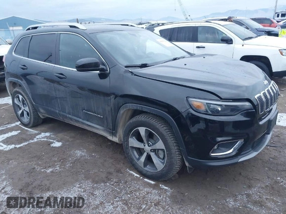 2019 Jeep Cherokee Limited with VIN 1C4PJMDX0KD218767, listed as a IAAI auction lot 41059122 with 72,341 mi miles and . Bid and sale history available at DreamBid. Image 1.