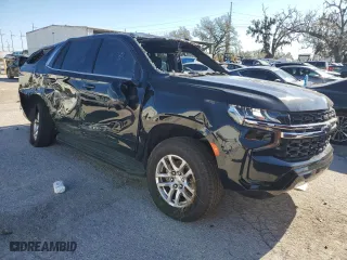 2021 Chevrolet Tahoe Commercial with VIN 1GNSKLED9MR390007, listed as a Copart auction lot 83274554 with 63,602 mi miles and Clean Title. Bid and sale history available at carsss.com. Image 4.
