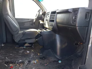2008 Chevrolet Express Cargo Van with VIN 1GCGG25C081130147, listed as a IAAI auction lot 41585109 with 237,434 mi miles. Bid and sale history available at carsss.com. Image 5.
