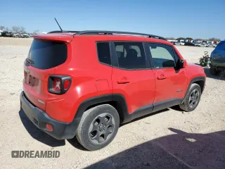2015 Jeep Renegade Latitude with VIN ZACCJABH8FPC05359, listed as a Copart auction lot 42190115 with 77,633 mi miles and Salvage Title. Bid and sale history available at carsss.com. Image 3.