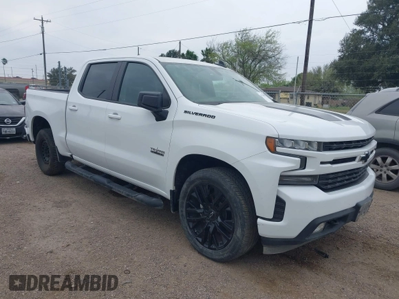 2021 Chevrolet Silverado 1500 RST with VIN 1GCPWDED5MZ415154, listed as a IAAI auction lot 41710995 with 90,097 mi miles. Bid and sale history available at carsss.com. Image 1.