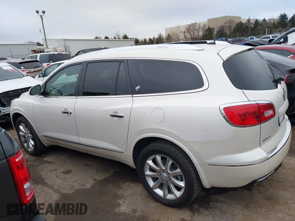 2014 Buick Enclave Premium with VIN 5GAKVCKDXEJ243216, listed as a IAAI auction lot 41709325 with 76,319 mi miles and . Bid and sale history available at DreamBid. Image 14.