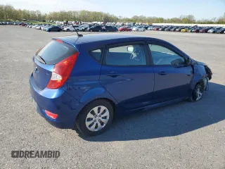 2017 Hyundai Accent SE with VIN KMHCT5AE7HU313588, listed as a Copart auction lot 54993785 with 81,563 mi miles and Clean Title. Bid and sale history available at carsss.com. Image 3.