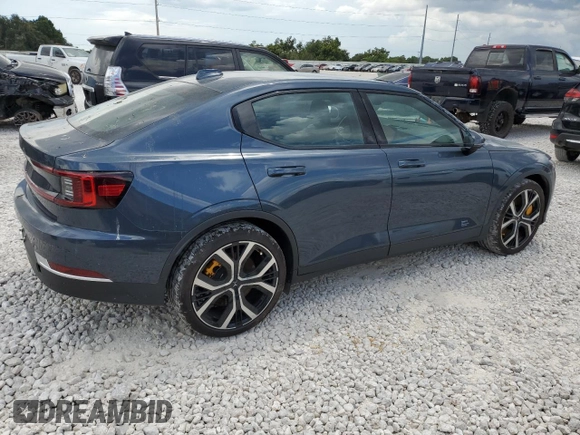 2022 Polestar 2 z VIN LPSED3KA0NL052535, wystawiony jako Copart lot #68872474 z przebiegiem 12 630 mil mil oraz Szkody całkowita. Historia ofert i sprzedaży dostępna na DreamBid. Obrazek 3.