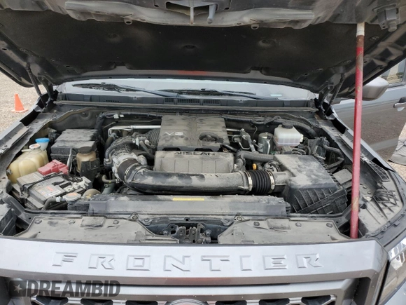 2023 Nissan Frontier Pro-4X with VIN 1N6ED1EK4PN605224, listed as a Copart auction lot 55160985 with 37,422 mi miles and Salvage title. Bid and sale history available at DreamBid. Image 11.