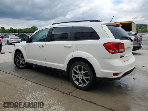 2014 Dodge Journey R/T with VIN 3C4PDCEG0ET309861, listed as a Copart auction lot 55318185 with 185,526 mi miles and Salvage title. Bid and sale history available at DreamBid. Image 2.