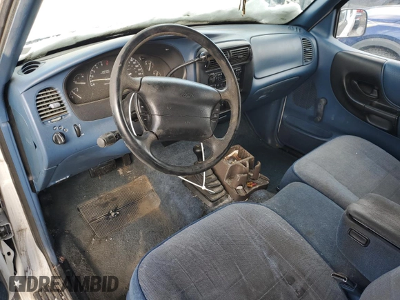 1995 Ford Ranger XLT with VIN 1FTDR15X9SPA12886, listed as a Copart auction lot 42397925 with 197,447 mi miles and Clean Title. Bid and sale history available at DreamBid. Image 8.