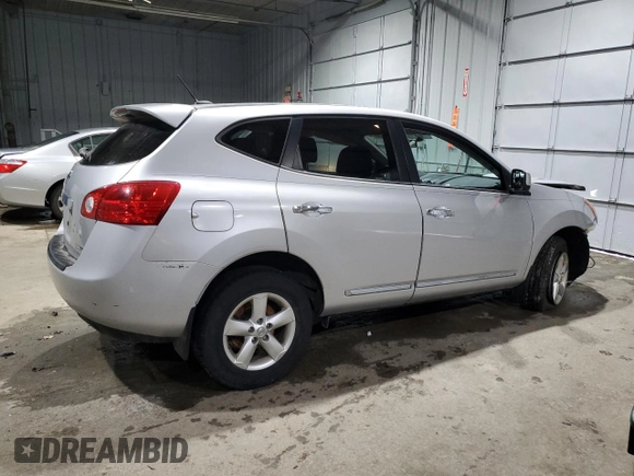 2013 Nissan Rogue S with VIN JN8AS5MV3DW622486, listed as a Copart auction lot 47287065 with 112,347 mi miles and Salvage Title. Bid and sale history available at DreamBid. Image 3.