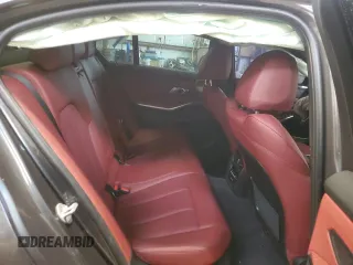 2022 BMW 3 Series M340i xDrive with VIN WBA5U9C02NFL66019, listed as a Copart auction lot 86330044 with 42,394 mi miles and Salvage Title. Bid and sale history available at DreamBid. Image 10.