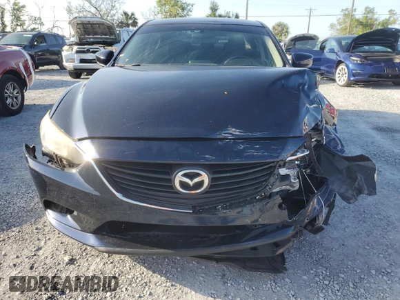 2017 Mazda Mazda6 Sport with VIN JM1GL1U55H1104183, listed as a Copart auction lot 52726635 with 115,290 mi miles and Salvage Title. Bid and sale history available at carsss.com. Image 5.