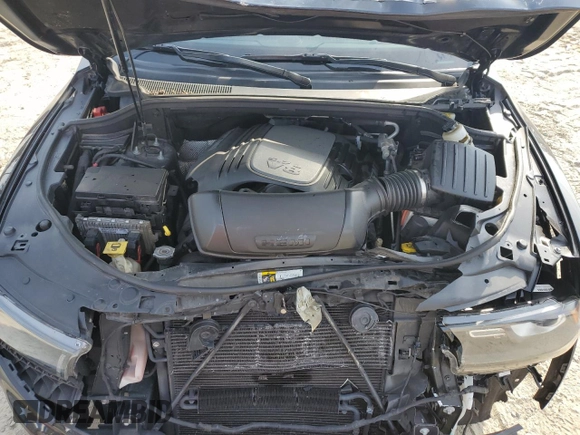 2015 Dodge Durango R/T with VIN 1C4SDHCT7FC714698, listed as a Copart auction lot 47348125 with 116,690 mi miles and Salvage Title. Bid and sale history available at DreamBid. Image 14.