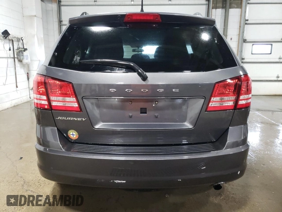 2017 Dodge Journey SE z VIN 3C4PDCAB5HT682795, wystawiony jako Copart lot #57478495 z przebiegiem 120 355 mil mil oraz Czysty tytuł • Clean title. Historia ofert i sprzedaży dostępna na DreamBid. Obrazek 6.