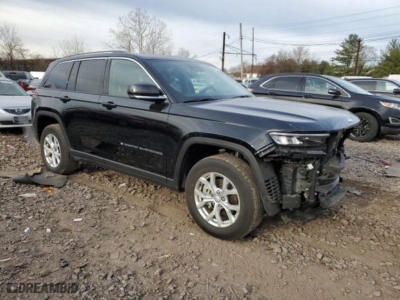 2023 Jeep Grand Cherokee Limited with VIN 1C4RJHBG4PC539081, listed as a Copart auction lot 80196344 with 31,085 mi miles and Salvage Title. Bid and sale history available at carsss.com. Image 4.