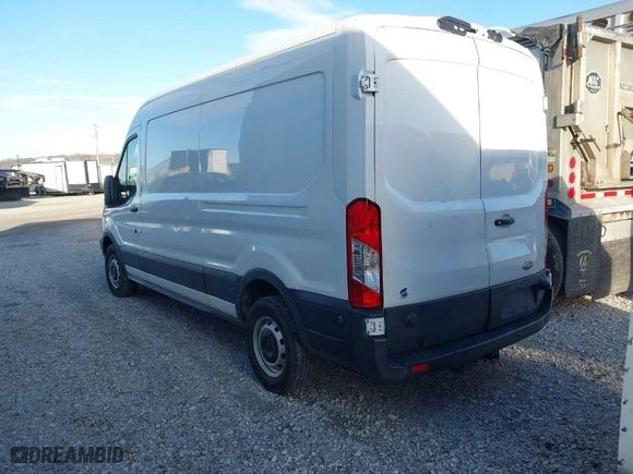 2019 Ford Transit Van with VIN 1FTBW2CM5KKB72999, listed as a IAAI auction lot 41638457 with 106,418 mi miles. Bid and sale history available at carsss.com. Image 3.