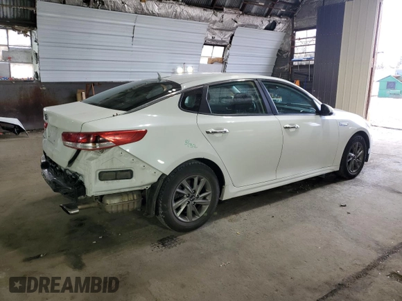 2019 Kia Optima LX with VIN 5XXGT4L32KG335927, listed as a Copart auction lot 51069385 with 159,465 mi miles and Salvage Title. Bid and sale history available at carsss.com. Image 3.