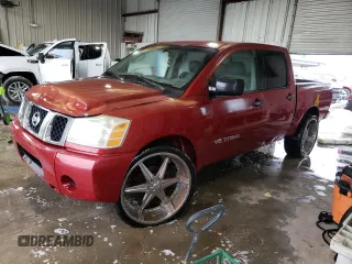 2005 Nissan Titan SE with VIN 1N6AA07AX5N518477, listed as a Copart auction lot 42885614 with 266,662 mi miles and Non Repairable. Bid and sale history available at carsss.com. Image 1.