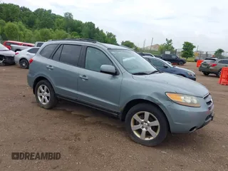 2007 Hyundai Santa Fe SE z VIN 5NMSH13E97H098597, wystawiony jako IAAI lot #42595096 z przebiegiem 150 581 mil mil oraz . Historia ofert i sprzedaży dostępna na DreamBid. Obrazek 1.