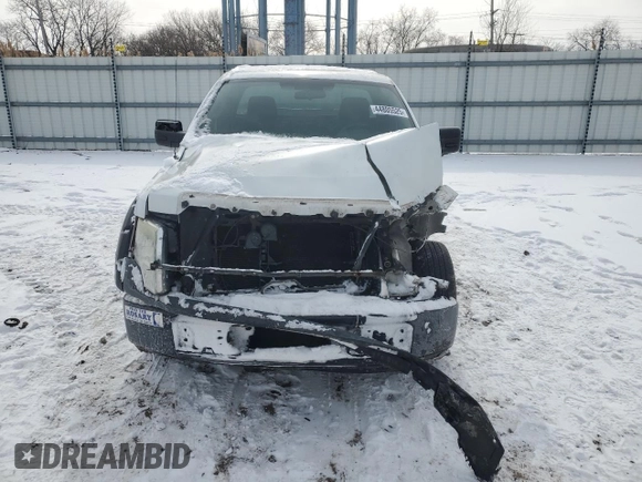 2009 Ford F-150 XL with VIN 1FTRF12839KA68485, listed as a Copart auction lot 44805525 with 213,318 mi miles and Salvage Title. Bid and sale history available at carsss.com. Image 5.