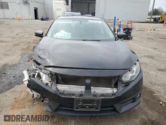 2016 Honda Civic Sedan EX-L with VIN 2HGFC1F78GH652805, listed as a Copart auction lot 51697935 with 67,117 mi miles and Salvage Title. Bid and sale history available at carsss.com. Image 5.