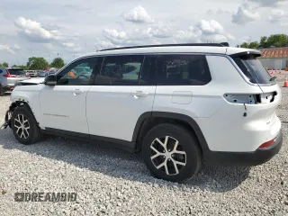 2024 Jeep Grand Cherokee Limited z VIN 1C4RJKBG2R8557615, wystawiony jako Copart lot #59046345 z przebiegiem 19 454 mil mil oraz Szkoda całkowita • Salvage title. Historia ofert i sprzedaży dostępna na DreamBid. Obrazek 2.