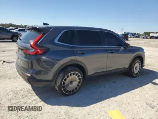 2025 Honda CR-V EX with VIN 2HKRS4H41SH404849, listed as a Copart auction lot 48743805 with 22,275 mi miles and Salvage Title. Bid and sale history available at DreamBid. Image 3.