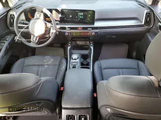 2025 Kia Sorento Hybrid EX with VIN KNDRHDJG4S5317451, listed as a Copart auction lot 45799905 with 4,377 mi miles and Salvage Title. Bid and sale history available at carsss.com. Image 8.