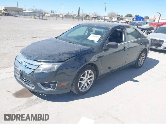 2010 Ford Fusion SEL with VIN 3FAHP0JA9AR161797, listed as a IAAI auction lot 41908310 with 177,528 mi miles. Bid and sale history available at carsss.com. Image 2.