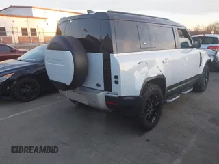 2021 Land Rover Defender SE with VIN SALEP7RU7M2042216, listed as a IAAI auction lot 41596950 with 80,456 mi miles and . Bid and sale history available at DreamBid. Image 4.