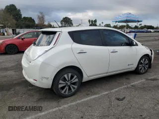 2015 Nissan LEAF SL z VIN 1N4AZ0CP0FC321455, wystawiony jako Copart lot #44955645 z przebiegiem Nie podano mil oraz Szkoda całkowita • Salvage title. Historia ofert i sprzedaży dostępna na DreamBid. Obrazek 3.