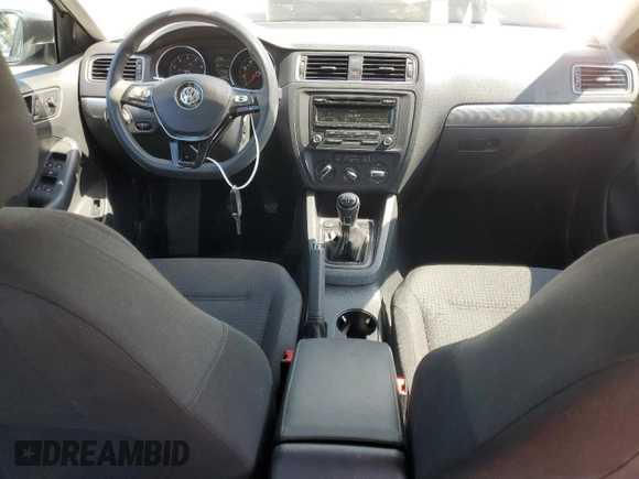2015 Volkswagen Jetta Sport with VIN 3VWB17AJ4FM356055, listed as a Copart auction lot 62704135 with 123,023 mi miles and Salvage title. Bid and sale history available at DreamBid. Image 8.