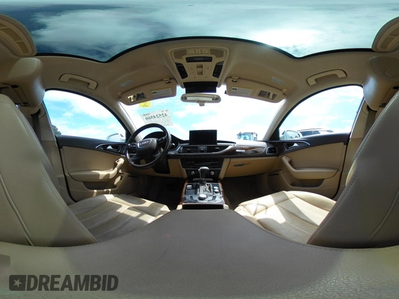 2014 Audi A6 Prestige with VIN WAUHGAFCXEN091050, listed as a IAAI auction lot 42524560 with 169,575 mi miles and . Bid and sale history available at DreamBid. Image 18.