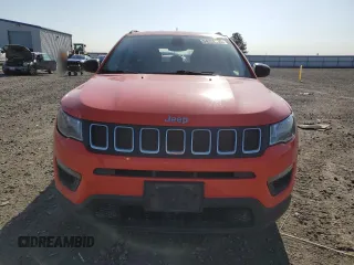 2017 Jeep Compass Sport z VIN 3C4NJDAB5HT642691, wystawiony jako Copart lot #54208335 z przebiegiem 183 359 mil mil oraz Szkoda całkowita • Salvage title. Historia ofert i sprzedaży dostępna na DreamBid. Obrazek 5.