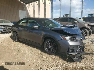 2022 Subaru WRX Premium with VIN JF1VBAF68N9019034, listed as a Copart auction lot 42025125 with 20,129 mi miles and Salvage Title. Bid and sale history available at carsss.com. Image 4.