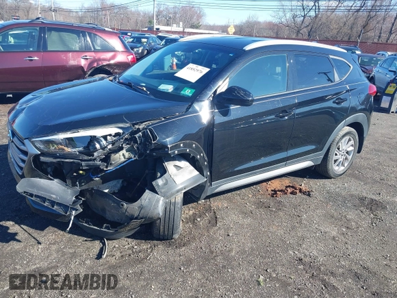 2017 Hyundai Tucson SE with VIN KM8J3CA48HU262668, listed as a IAAI auction lot 41852976 with 22,299 mi miles. Bid and sale history available at carsss.com. Image 18.