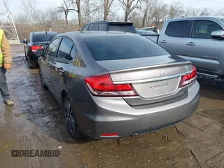 2013 Honda Civic EX with VIN 19XFB2F84DE064987, listed as a IAAI auction lot 41472451 with 118,203 mi miles and . Bid and sale history available at DreamBid. Image 3.