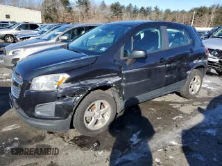 2015 Chevrolet Trax LS with VIN KL7CJPSB8FB212401, listed as a Copart auction lot 45161835 with 96,587 mi miles and Non Repairable. Bid and sale history available at carsss.com. Image 1.