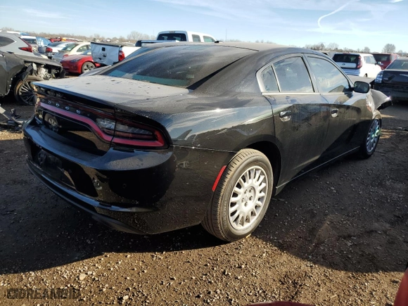 2020 Dodge Charger Police with VIN 2C3CDXKT5LH186897, listed as a Copart auction lot 83311534 with 77,901 mi miles and Salvage Title. Bid and sale history available at carsss.com. Image 3.