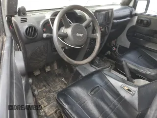 2008 Jeep Wrangler X with VIN 1J4FA241X8L629436, listed as a Copart auction lot 47578485 with 142,367 mi miles and Non Repairable. Bid and sale history available at DreamBid. Image 8.