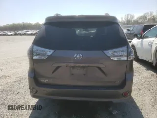 2016 Toyota Sienna SE with VIN 5TDXK3DC9GS724520, listed as a Copart auction lot 51005185 with 88,074 mi miles and Salvage title. Bid and sale history available at DreamBid. Image 6.