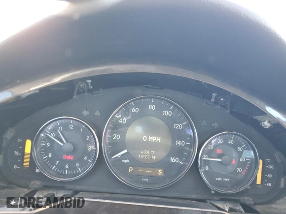 2007 Mercedes-Benz CLS 550 with VIN WDDDJ72X47A109427, listed as a Copart auction lot 88588885 with Not provided miles and Salvage title. Bid and sale history available at DreamBid. Image 9.