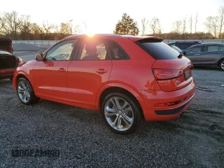 2018 Audi Q3 Premium with VIN WA1BCCFS3JR031633, listed as a Copart auction lot 47168715 with 87,679 mi miles and Salvage Title. Bid and sale history available at carsss.com. Image 2.