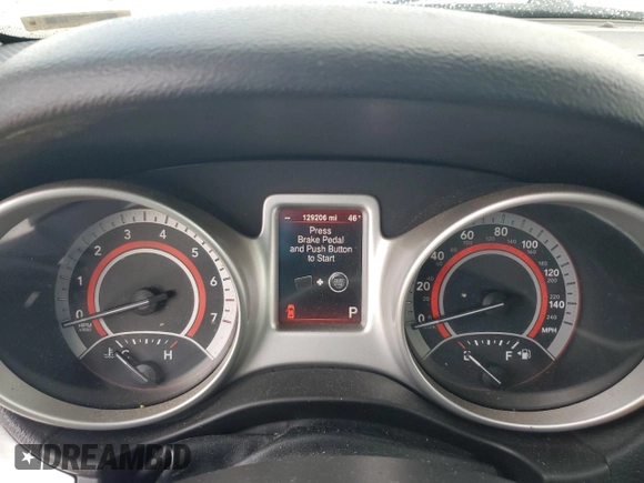 2013 Dodge Journey R/T with VIN 3C4PDDFG3DT606514, listed as a Copart auction lot 47925805 with 129,206 mi miles and Clean title. Bid and sale history available at DreamBid. Image 9.