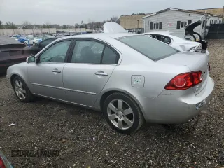 2007 Kia Optima EX with VIN KNAGE124X75120601, listed as a Copart auction lot 83358924 with 168,546 mi miles and Clean Title. Bid and sale history available at carsss.com. Image 2.