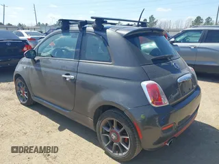 2014 FIAT 500 Sport with VIN 3C3CFFBR0ET190956, listed as a IAAI auction lot 41787319 with 140,754 mi miles and . Bid and sale history available at DreamBid. Image 3.