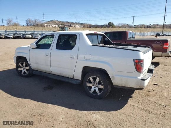 2014 Honda Ridgeline SE with VIN 5FPYK1F63EB011671, listed as a Copart auction lot 48214325 with 81,148 mi miles and Salvage Title. Bid and sale history available at carsss.com. Image 2.