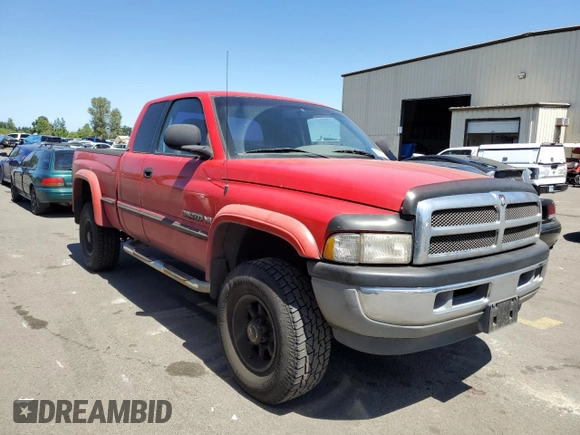 1999 Dodge 2500 with VIN 1B7KF23WXXJ543539, listed as a Copart auction lot 58572814 with 167,808 mi miles and Clean title. Bid and sale history available at DreamBid. Image 4.