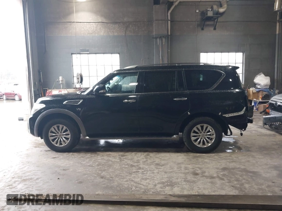 2017 Nissan Armada Platinum z VIN JN8AY2NC3H9502265, wystawiony jako IAAI lot #41816720 z przebiegiem 126 477 mil mil oraz . Historia ofert i sprzedaży dostępna na DreamBid. Obrazek 14.