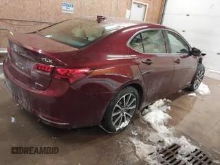 2015 Acura TLX Advance z VIN 19UUB3F70FA010680, wystawiony jako IAAI lot #41609571 z przebiegiem 123 004 mil mil oraz . Historia ofert i sprzedaży dostępna na DreamBid. Obrazek 4.