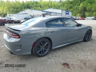 2019 Dodge Charger R/T z VIN 2C3CDXCTXKH519303, wystawiony jako Copart lot #54766595 z przebiegiem 53 877 mil mil oraz Szkoda całkowita • Salvage title. Historia ofert i sprzedaży dostępna na DreamBid. Obrazek 3.