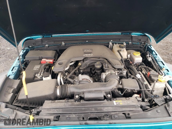 2020 Jeep Wrangler Unlimited Sport S z VIN 1C4HJXDG8LW163366, wystawiony jako Copart lot #57572465 z przebiegiem 57 672 mil mil oraz Szkoda całkowita • Salvage title. Historia ofert i sprzedaży dostępna na DreamBid. Obrazek 11.
